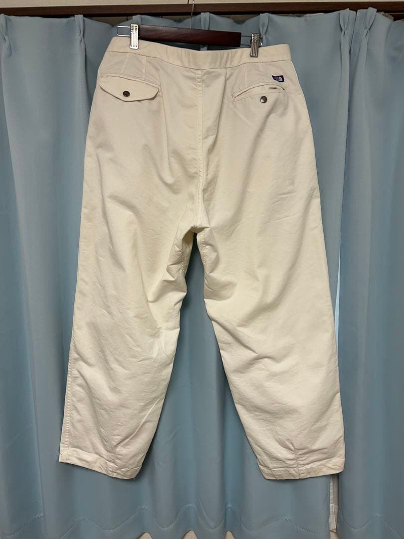 パンツ Stretch Twill Wide Tapered Pants 36