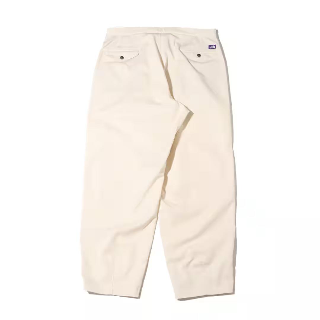 パンツ Stretch Twill Wide Tapered Pants 36