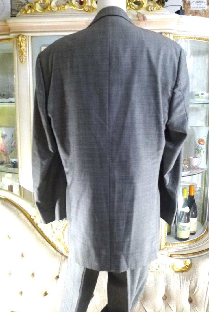 ヴィンテージ❣メンズ【ヴェルサーチ】グレーカラー2タックパンツ＆WJKスーツ●