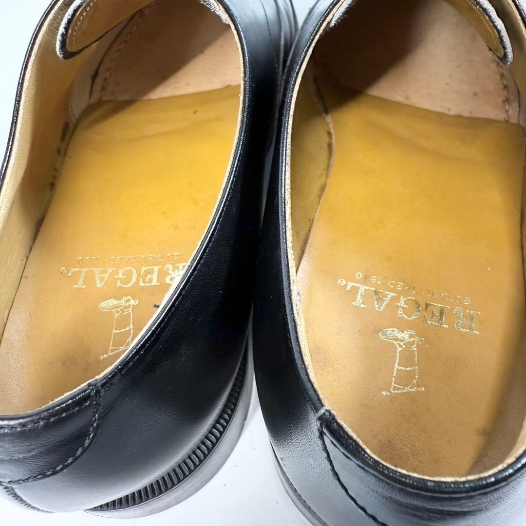 【極美品】REGAL リーガル〈2794〉ストレートチップ（26）革靴　黒