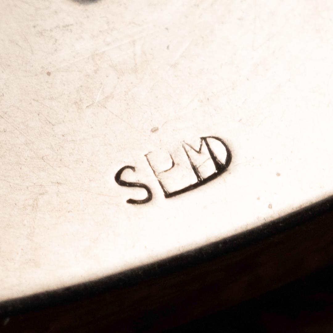 希少 アンティーク カフリンクス Sun Platinuml 刻印 アールデコ