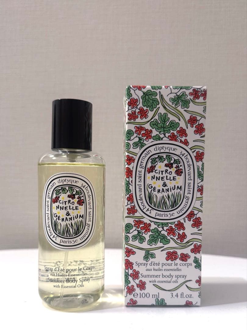 Diptyque サマーボディスプレー　限定版　シトロネル & ゼラニウム