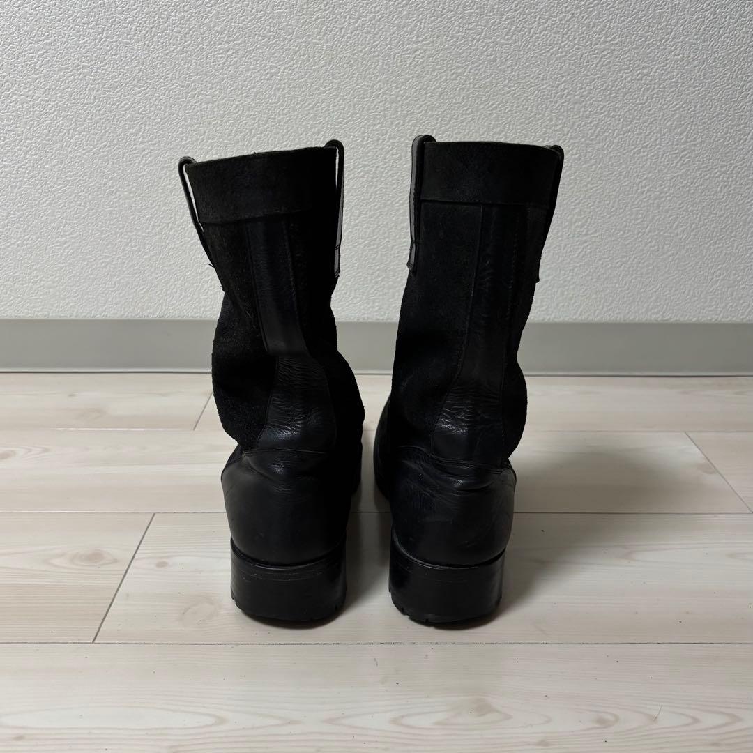 SHELLAC 00s スエード ブラック レザーブーツ 本革