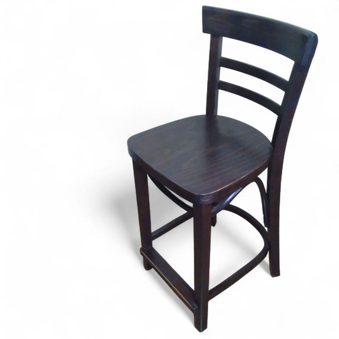 CRES　クレス　曲木　ハイチェア　カウンターチェア　ダークブラウン