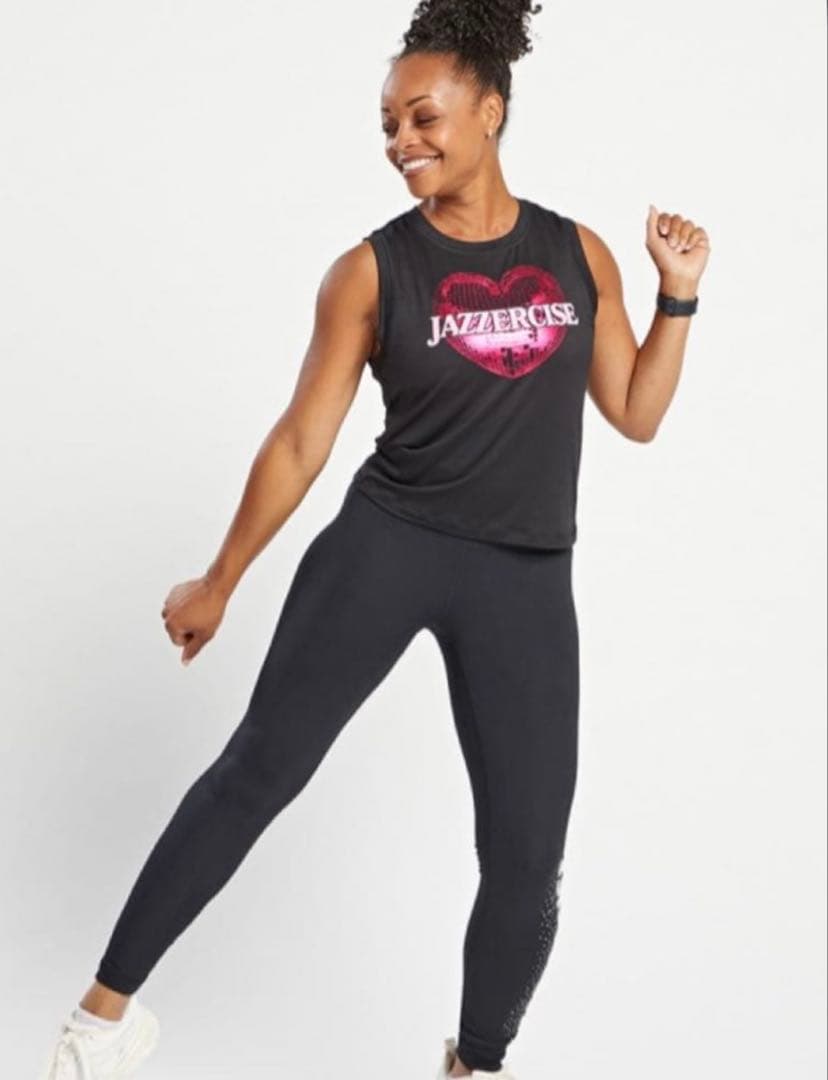 【新品未使用】JAZZERCISE Disco HeartタンクM