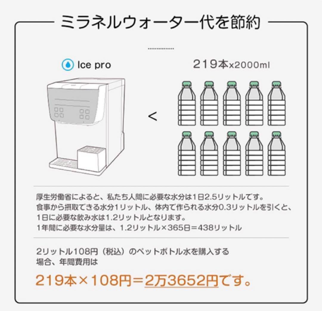 美品 送料無料 浄水型ウォーターサーバー SOLEMOOD ice pro