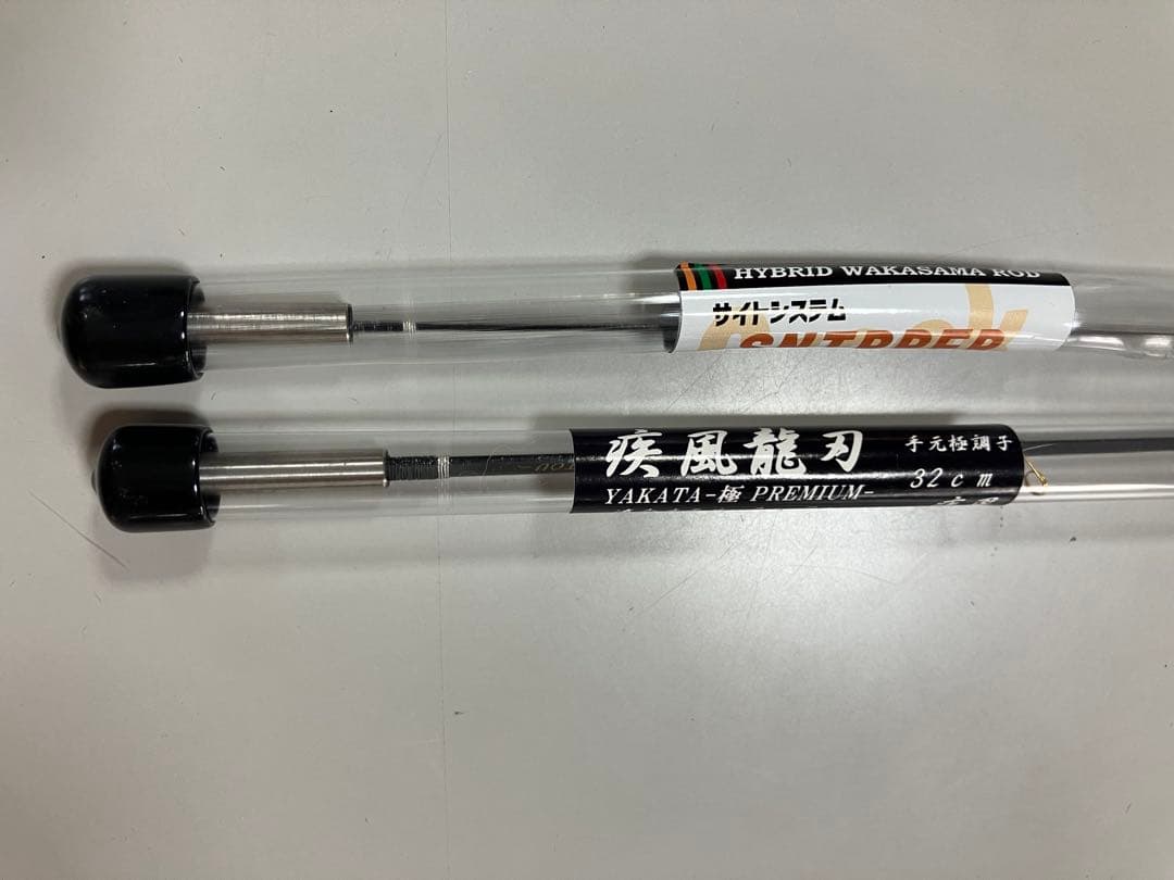 ワカサギ穂先　疾風　龍刀　RYUTOU 2本