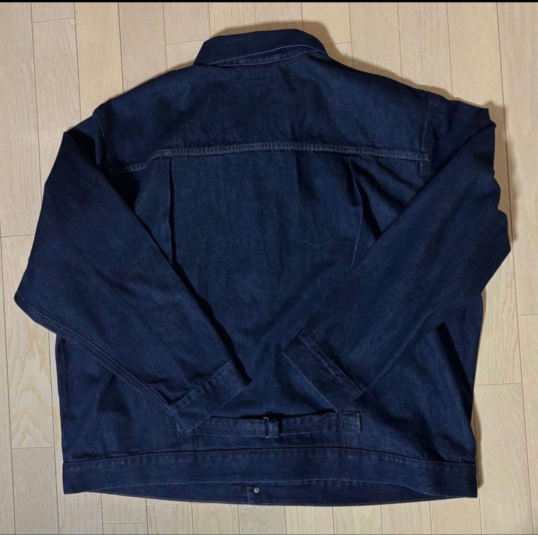 UNIQLO ユニクロ　デニムトラッカージャケット　ブルー　3XL 希少サイズ