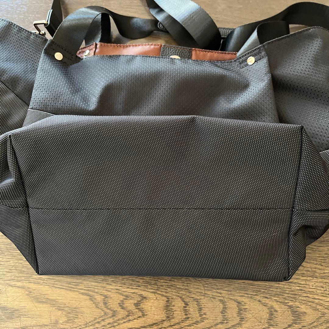 OSAM オサム　2WAYショルダーバッグ　トートバッグ　ステア　黒　日本製