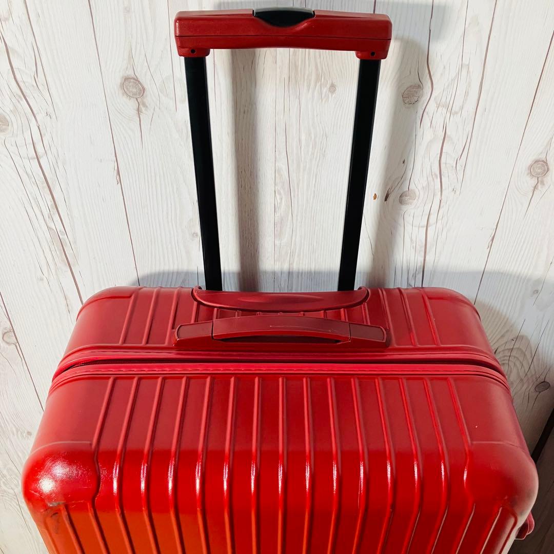 希少 RIMOWA SALSA スーツケース 82L 875.70 4輪 赤