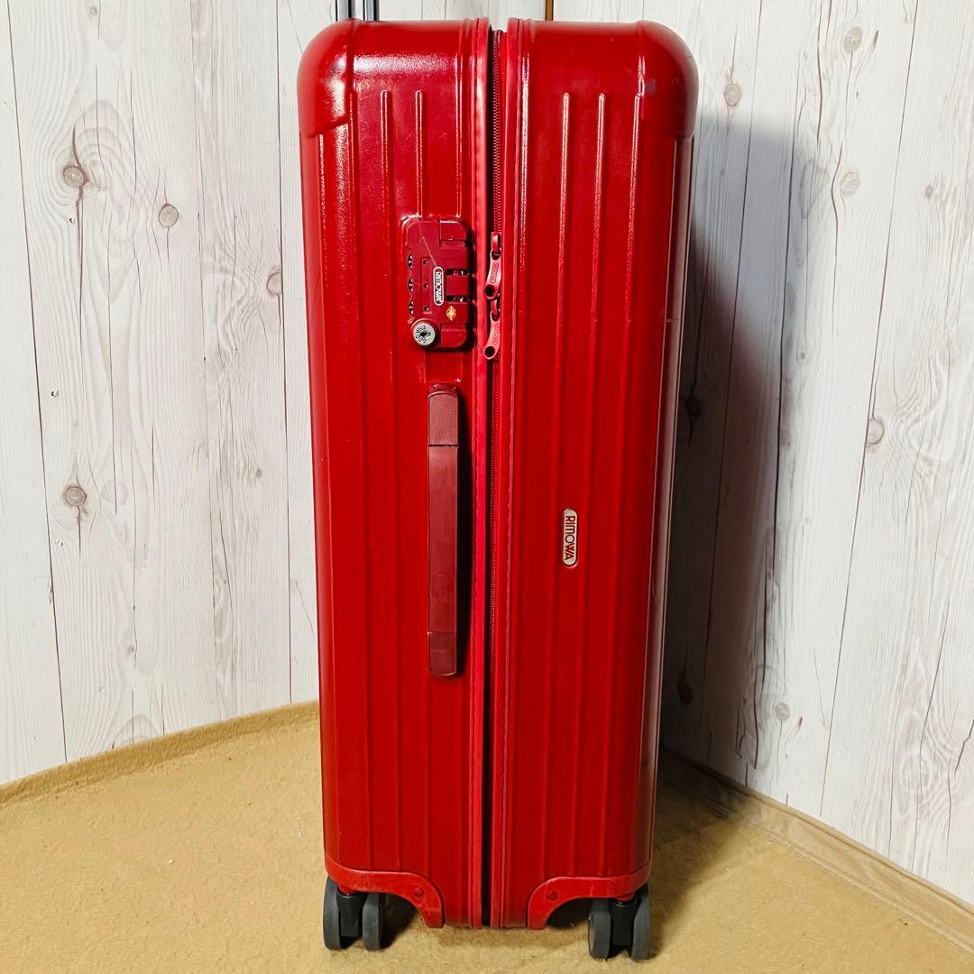 希少 RIMOWA SALSA スーツケース 82L 875.70 4輪 赤