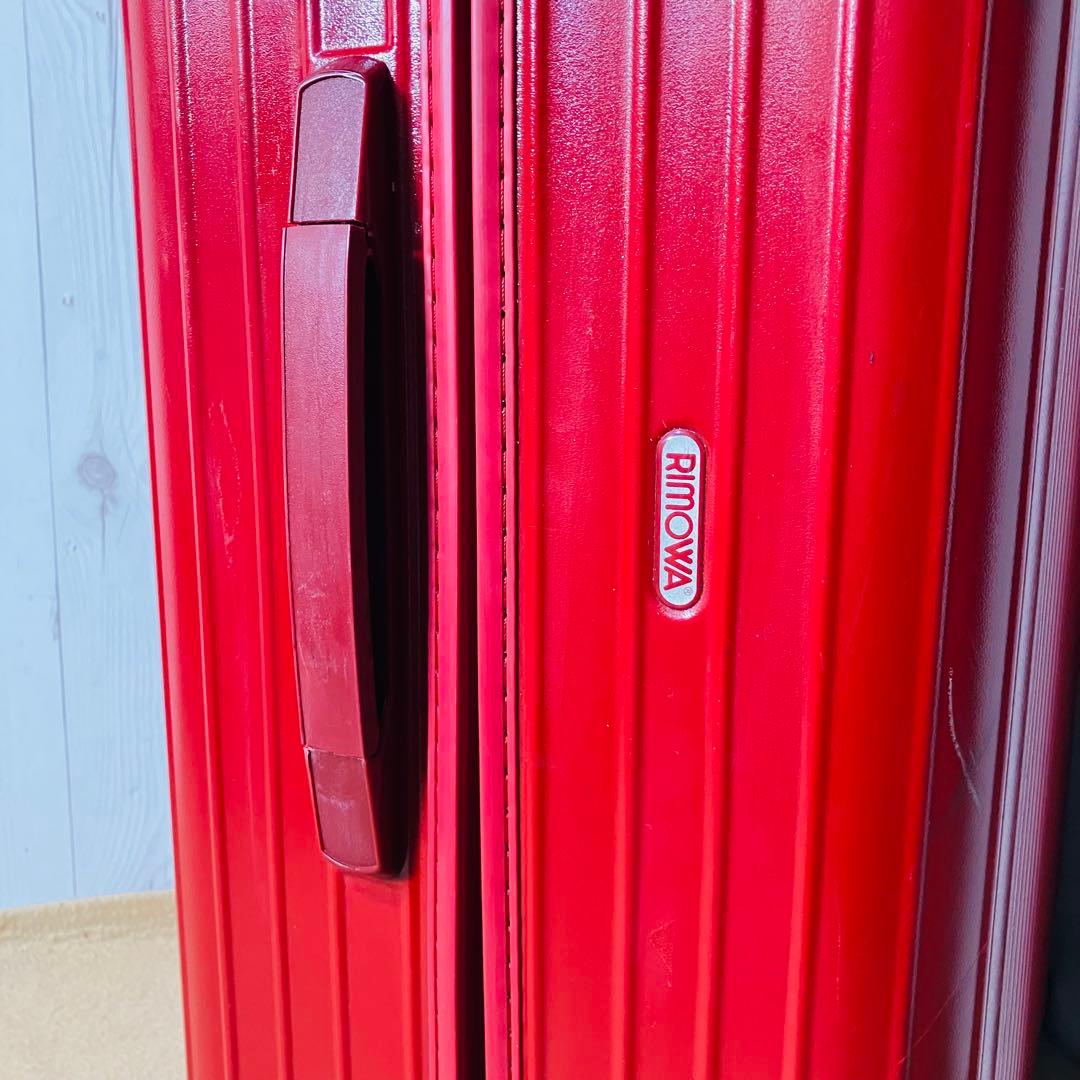 希少 RIMOWA SALSA スーツケース 82L 875.70 4輪 赤