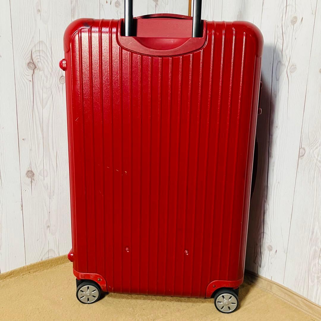 希少 RIMOWA SALSA スーツケース 82L 875.70 4輪 赤