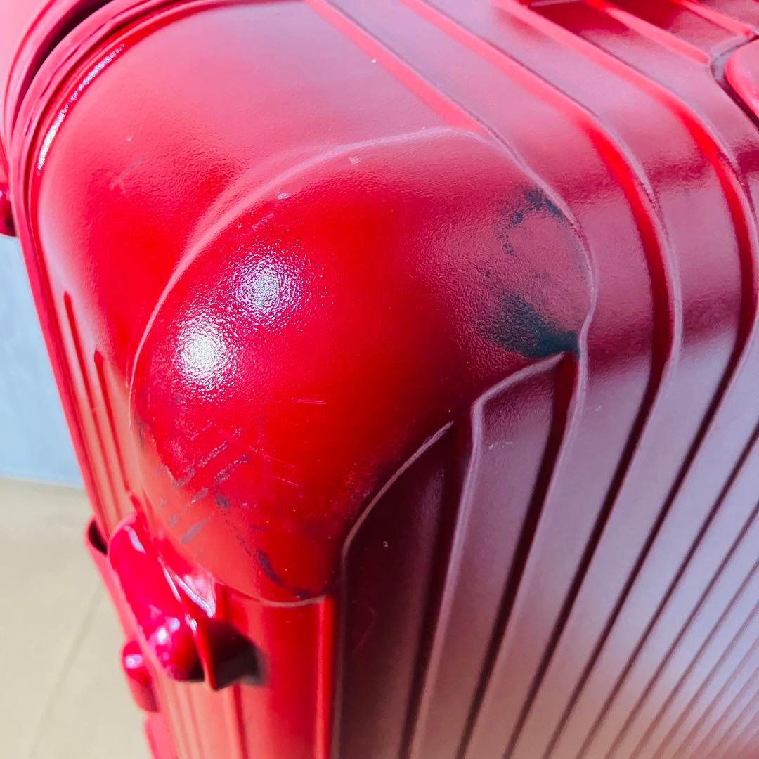 希少 RIMOWA SALSA スーツケース 82L 875.70 4輪 赤