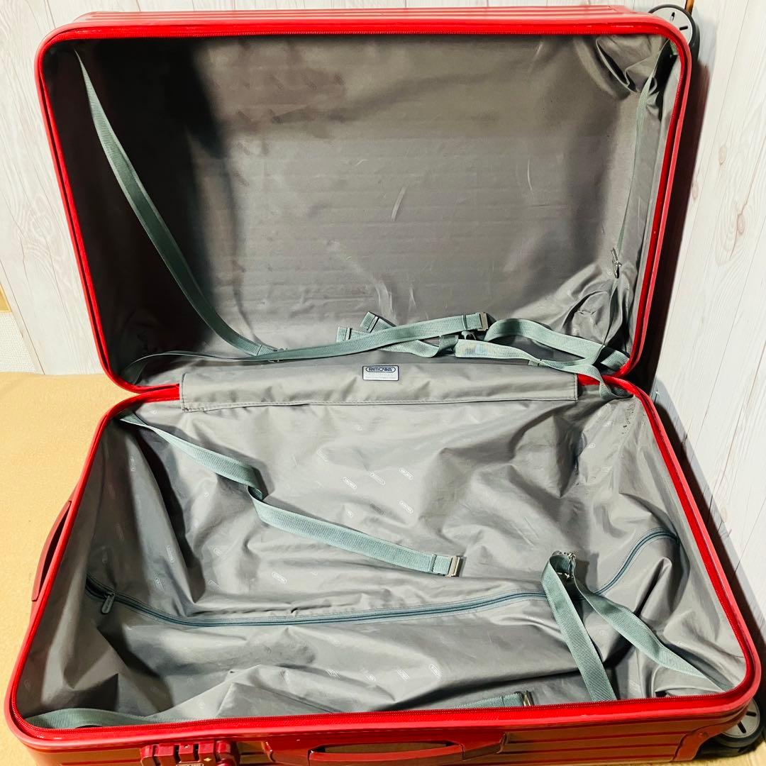 希少 RIMOWA SALSA スーツケース 82L 875.70 4輪 赤