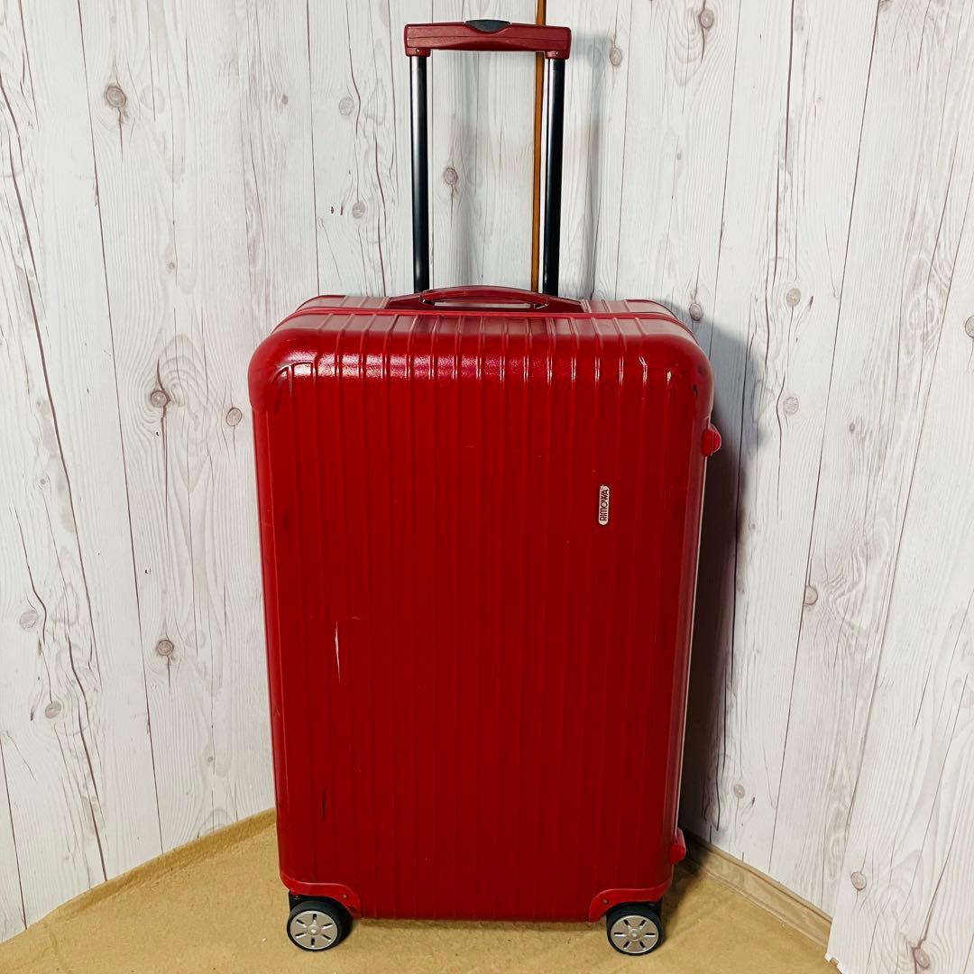 希少 RIMOWA SALSA スーツケース 82L 875.70 4輪 赤