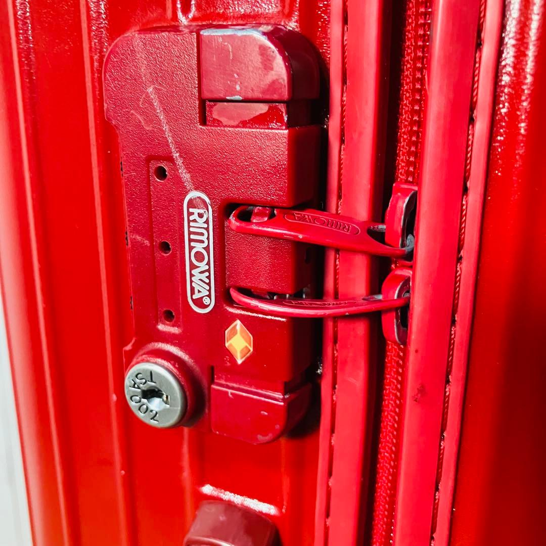 希少 RIMOWA SALSA スーツケース 82L 875.70 4輪 赤