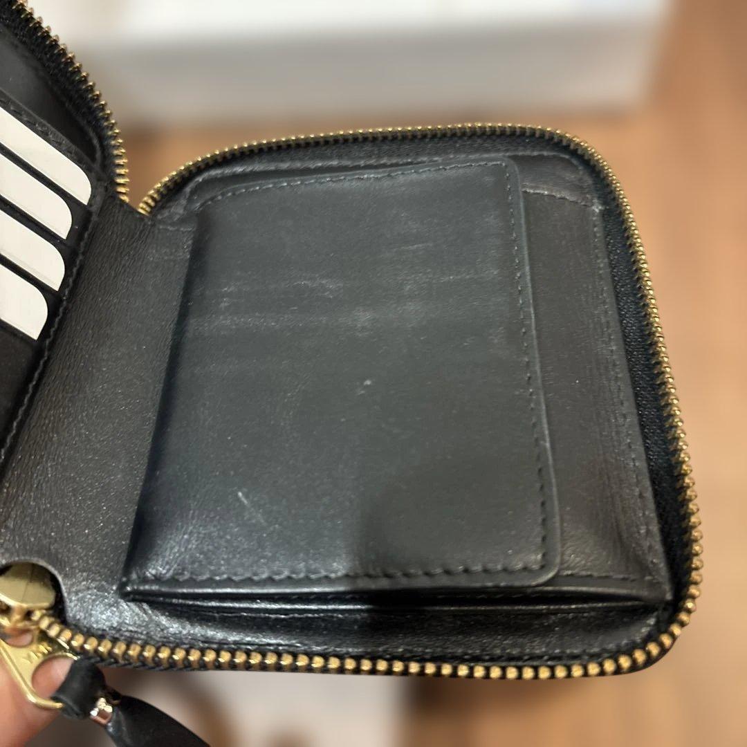 COMME des GARÇONS ブラックレザー財布