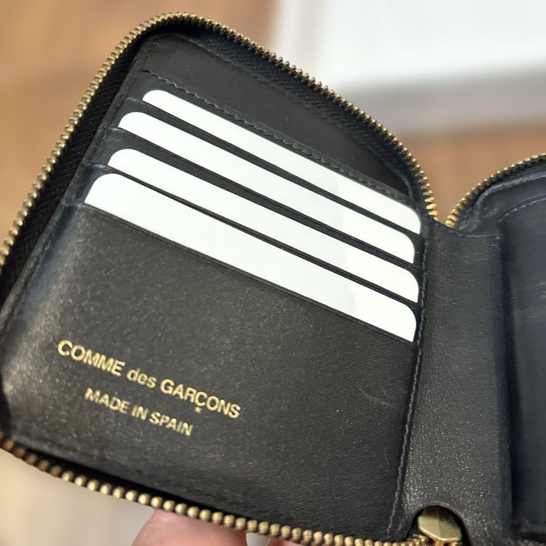 COMME des GARÇONS ブラックレザー財布