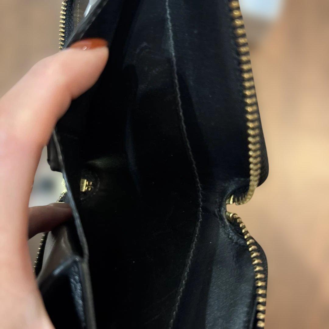 COMME des GARÇONS ブラックレザー財布
