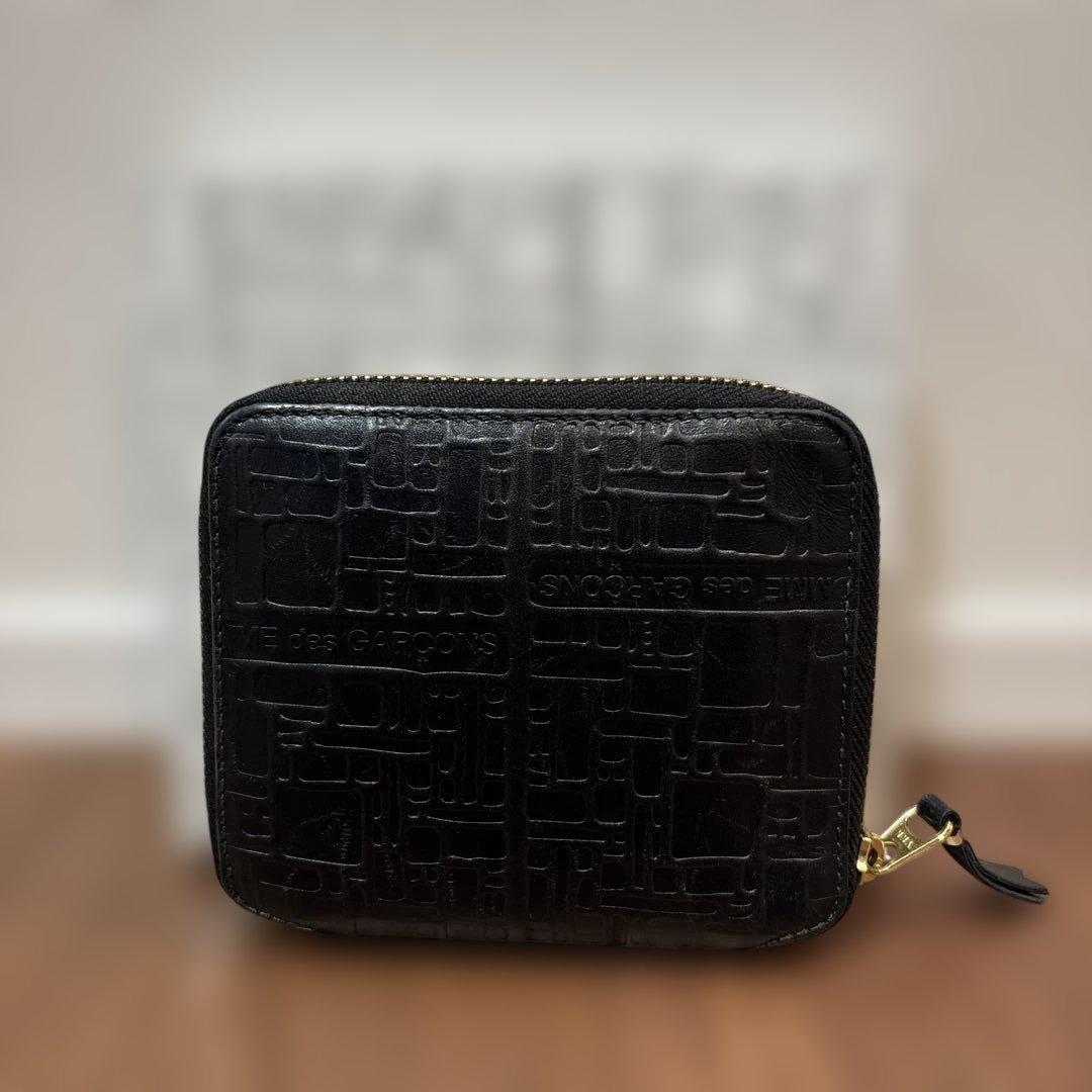 COMME des GARÇONS ブラックレザー財布