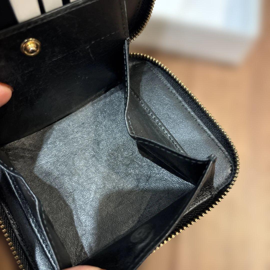 COMME des GARÇONS ブラックレザー財布