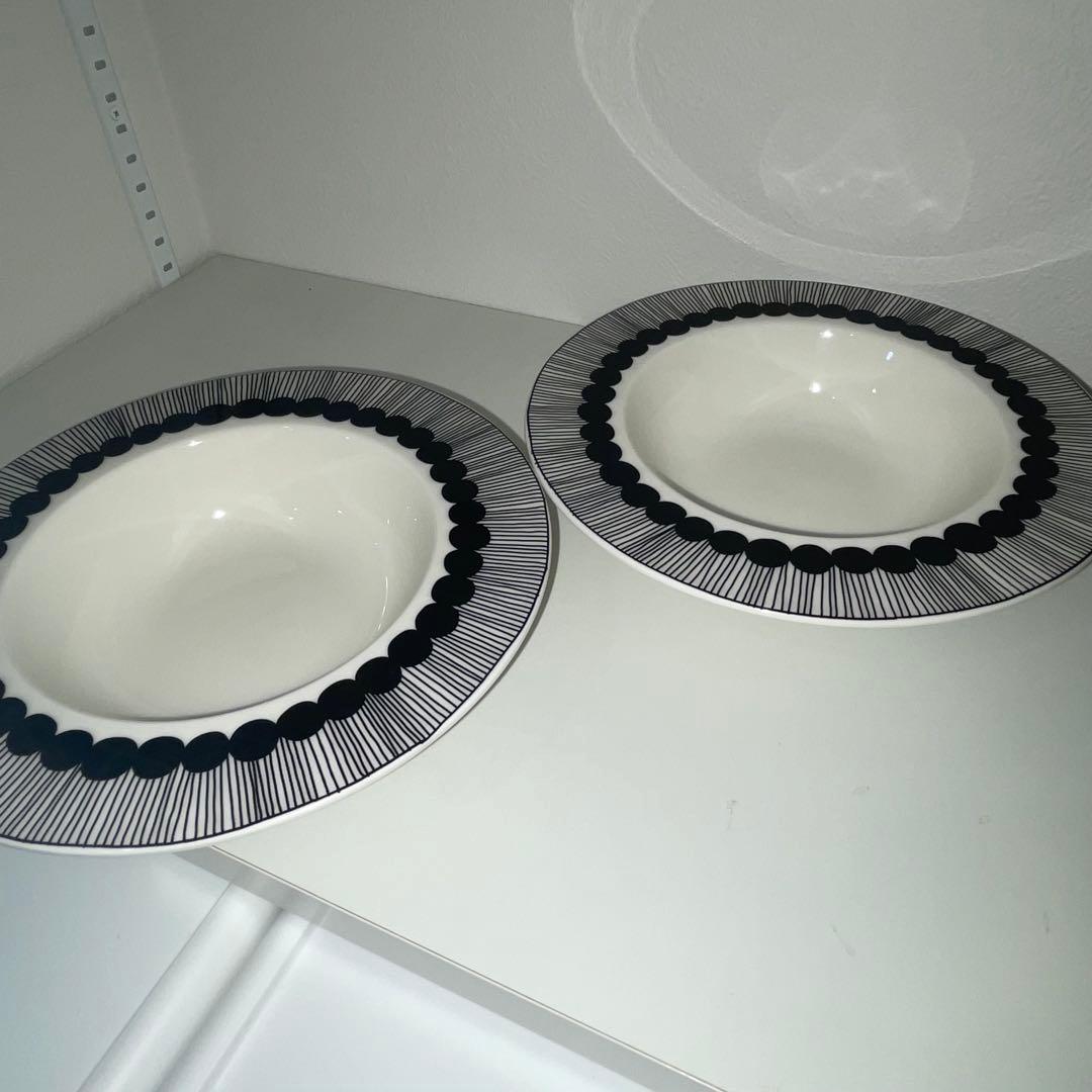 未使用品　マリメッコ　ディーププレート　2枚セット　即購入可◎