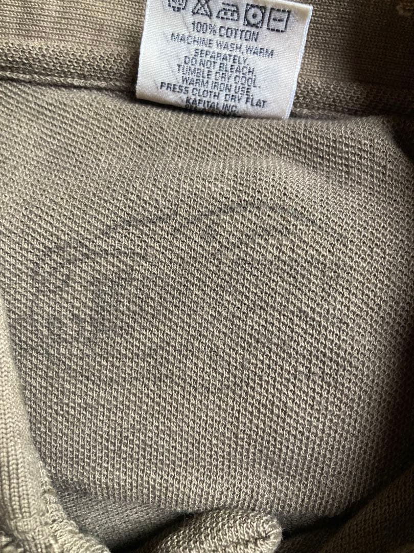 小巻毛キャピタル　KOUNTRY ポロシャツ　3 ブラウン　刺し子　美品