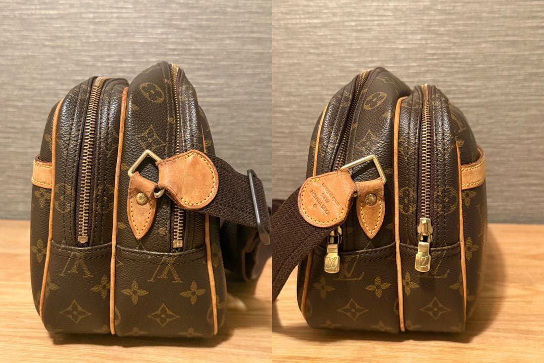 ルイヴィトン　モノグラム　リポーターPM