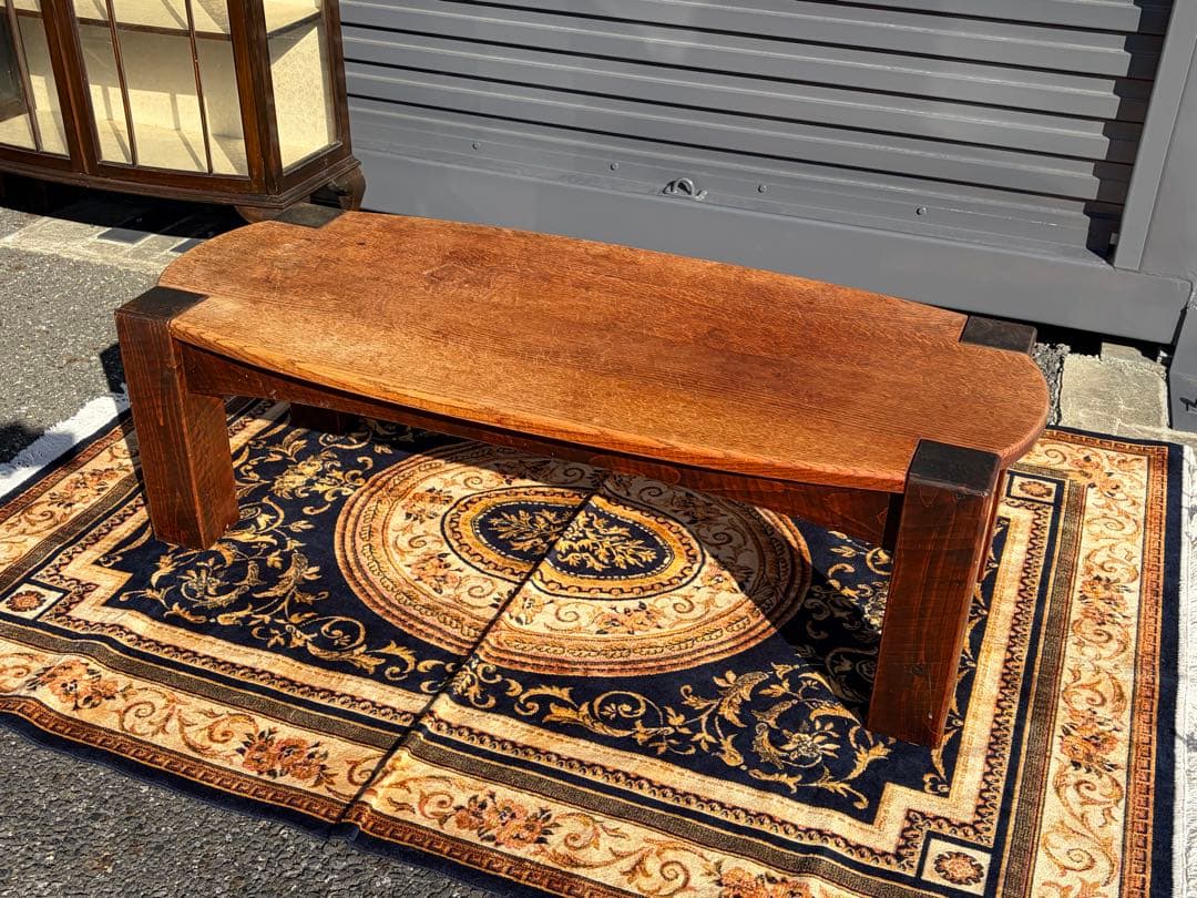 専用 矢澤金太郎 センターテーブル 座卓 指物家具 無垢材 角足ティーテーブル