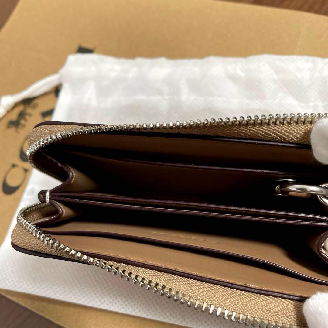 【新品】COACH コーチ★ケース・カードケース・ミニ財布★キーリング付