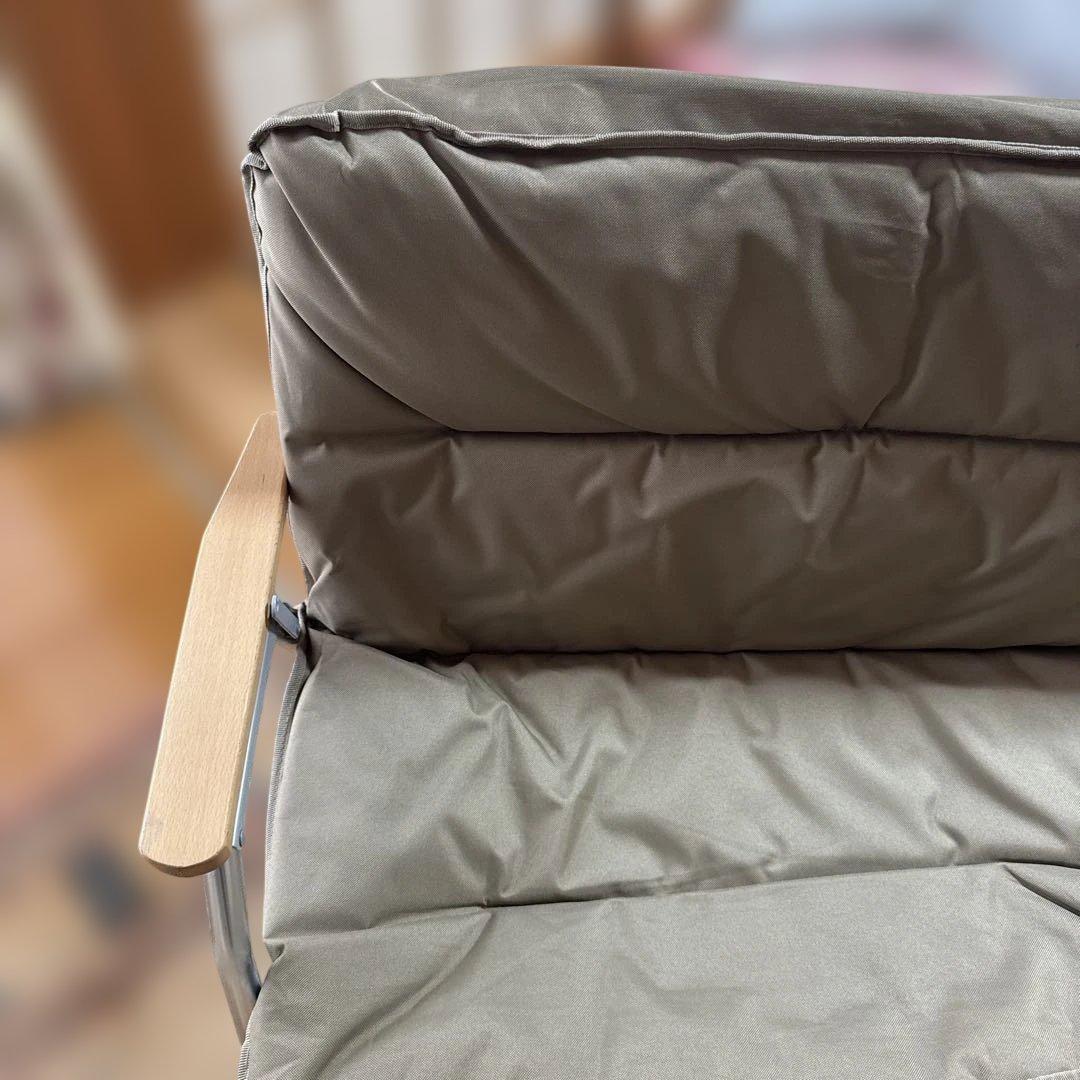 【美品】DOD グッドラックソファ タン CS2-500-TN キャンプチェア