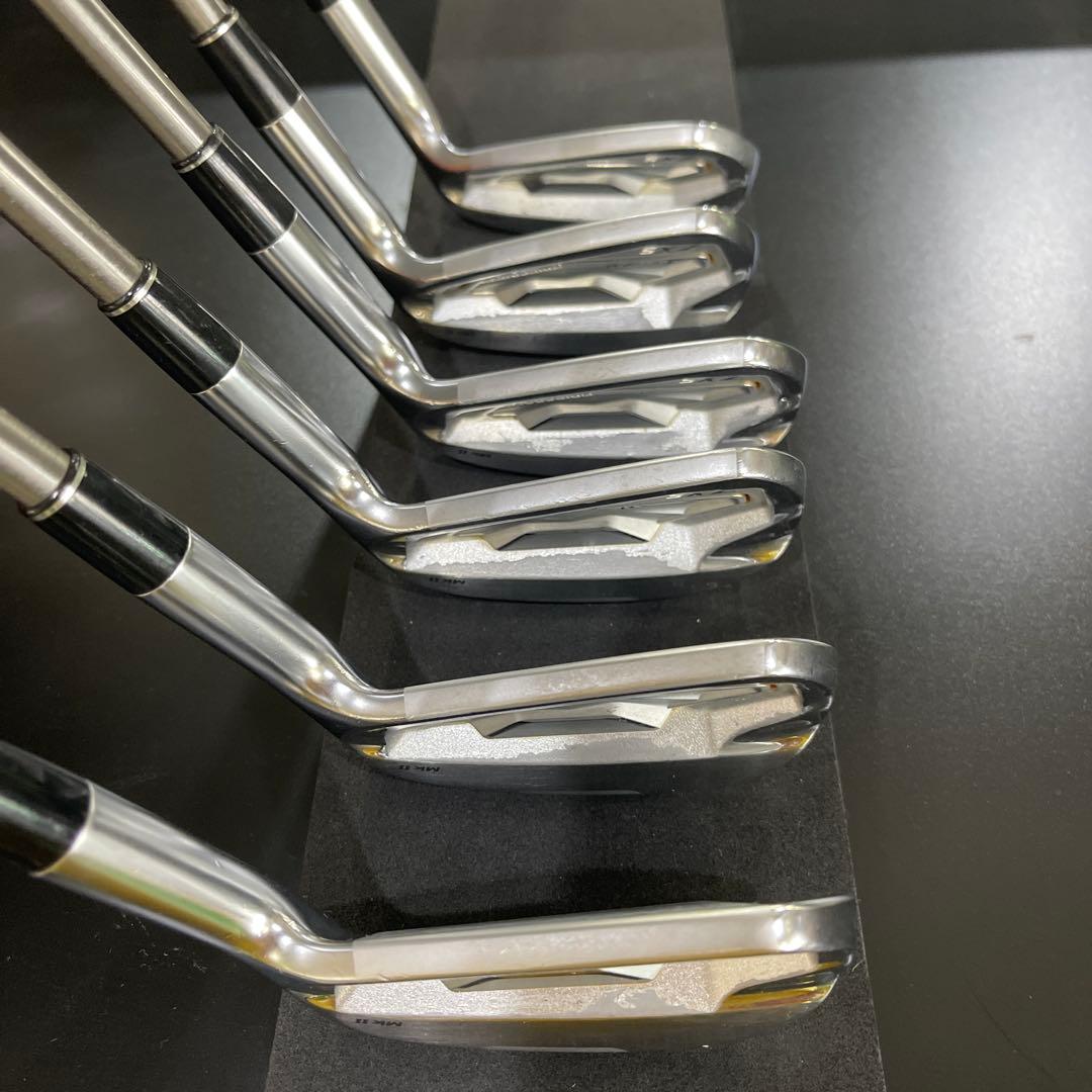 スリクソンZX5 Mk2アイアン5〜Pスチールファイバー