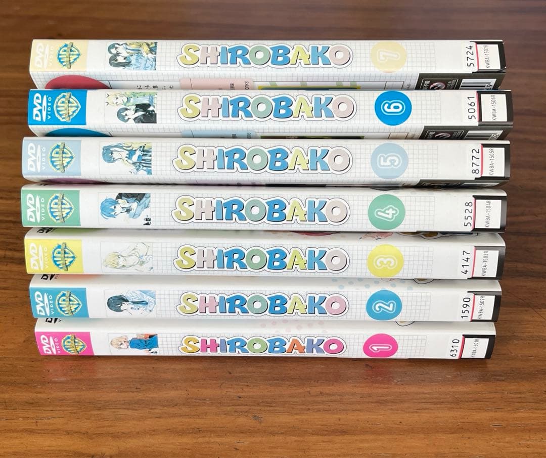 SHIROBAKO シロバコ 全13巻+劇場版 DVD 14枚　全巻セット