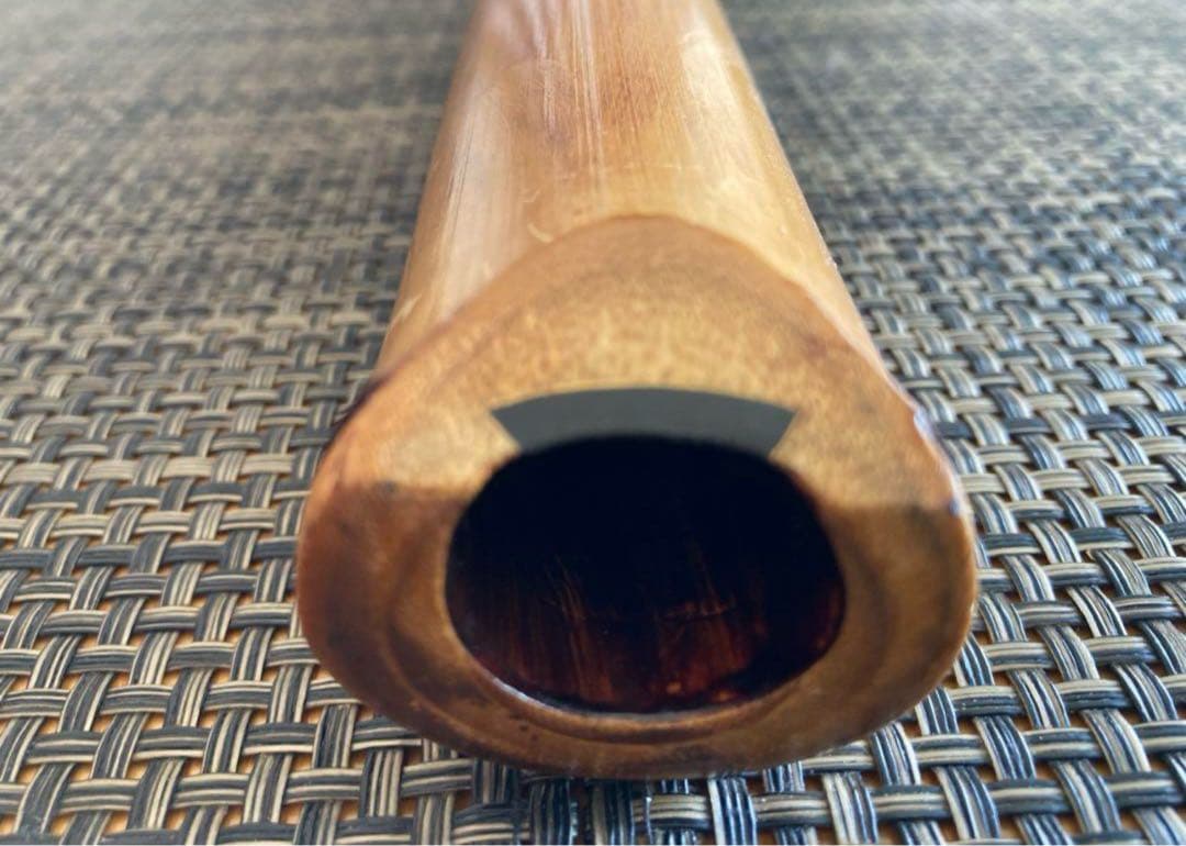 地無し尺八　二尺五寸管（G）+ ソフトカバー