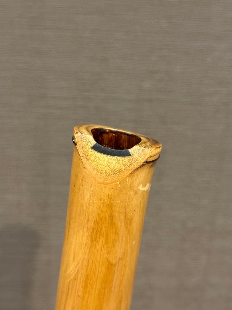 地無し尺八　二尺五寸管（G）+ ソフトカバー