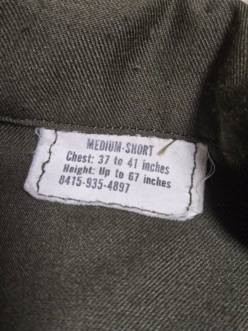 71年製 vintage ベトナム ジャケット US古着 ミリタリー