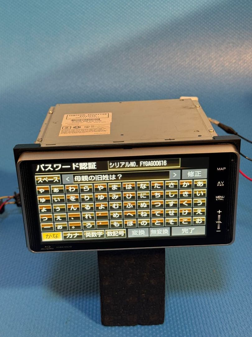 トヨタ純正ナビ NHBA-W62G