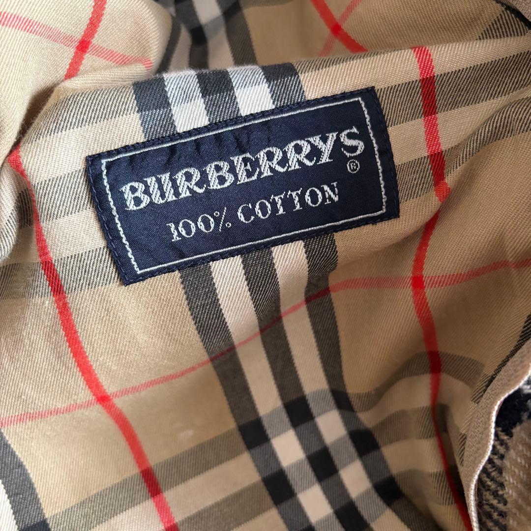 バーバリー トレンチコート 英国製 ノバチェック ライナー ベルト S〜M相当