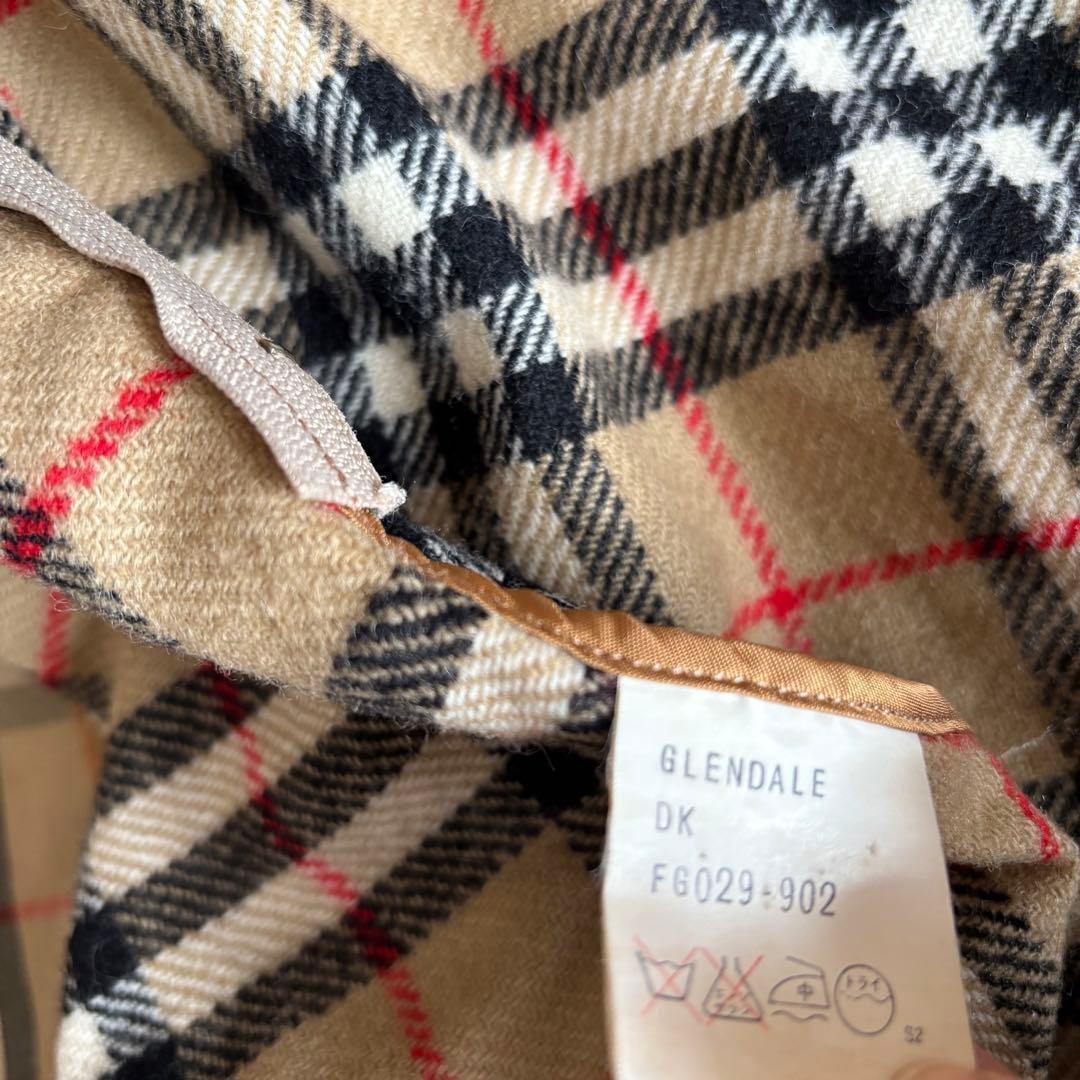 バーバリー トレンチコート 英国製 ノバチェック ライナー ベルト S〜M相当