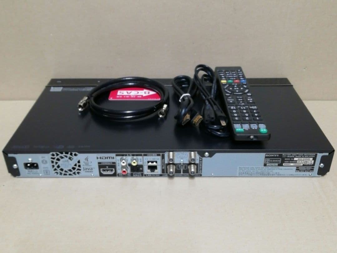 SONY BDZ-EW520　1TB/W録画/外付けHDD対応/Wi-Fi内蔵