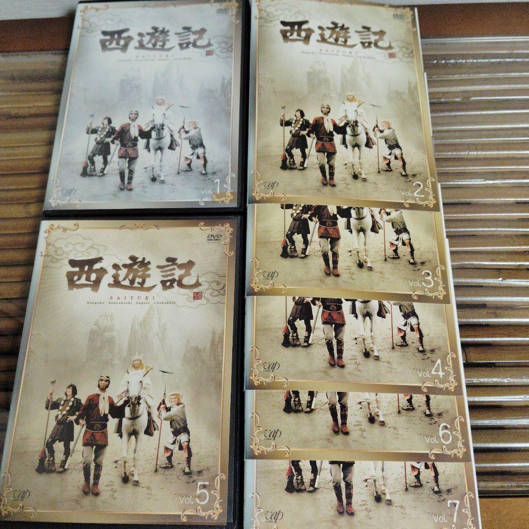 お値下げ！西遊記、 西遊記Ⅱ 各7巻 DVD 全14巻セット　 レンタル落ち