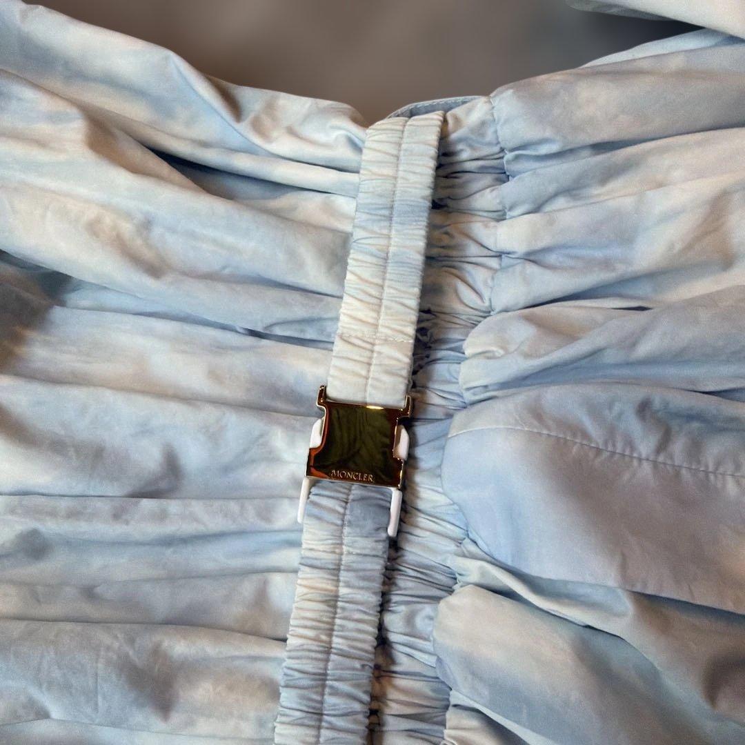 モンクレール　ブルー　青空のような　ワンピース