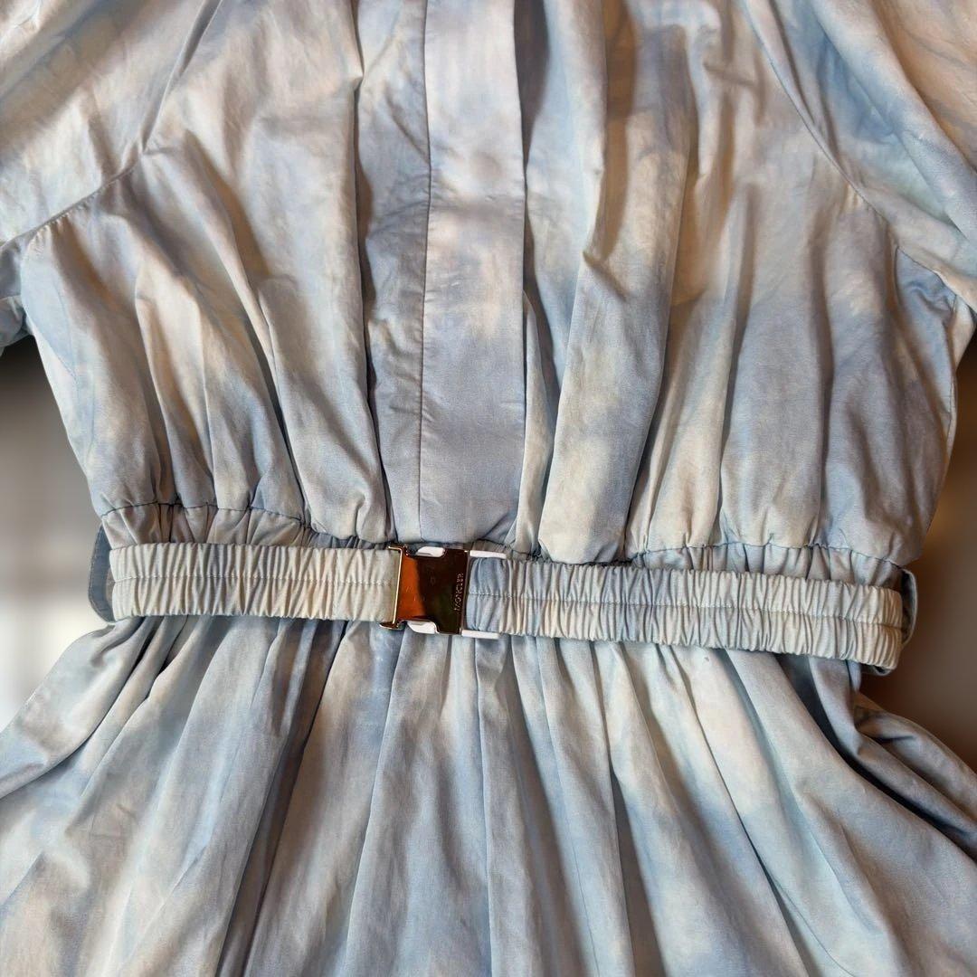 モンクレール　ブルー　青空のような　ワンピース