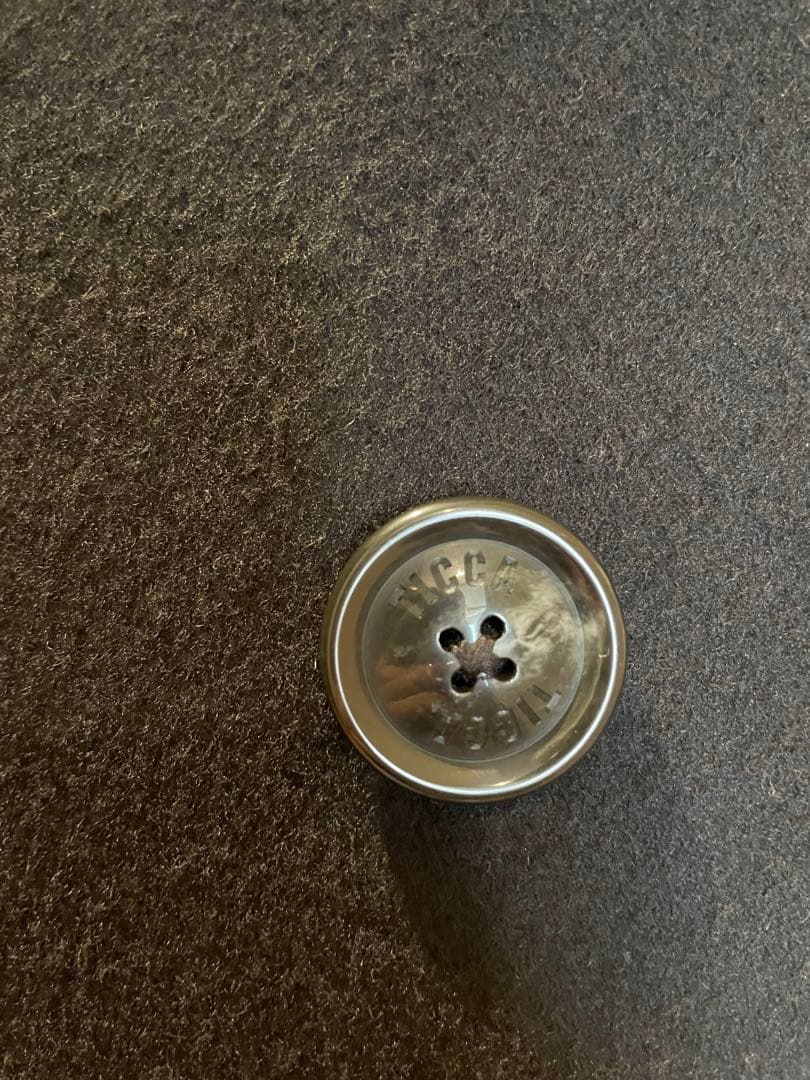 美品　TICCA テントコート　ブラック　ウールコート　黒　クロ