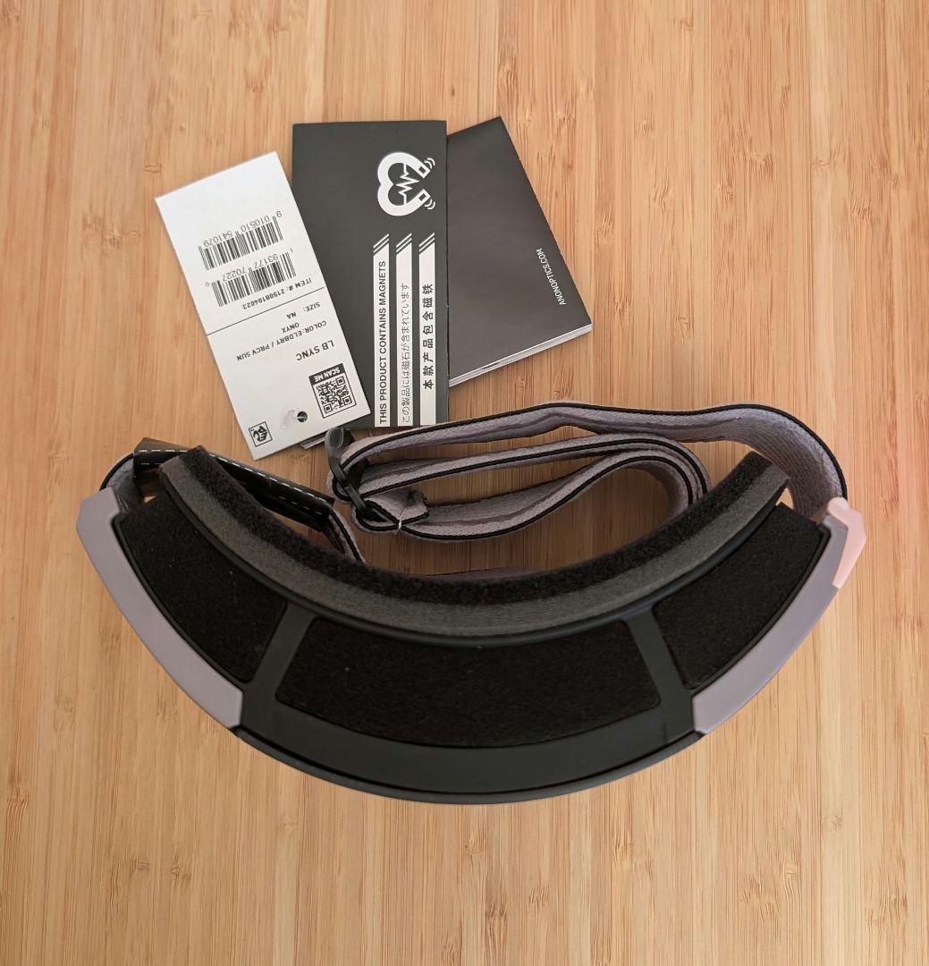 ⑧anon.Sync Low Bridge Fit Goggles+B.lens