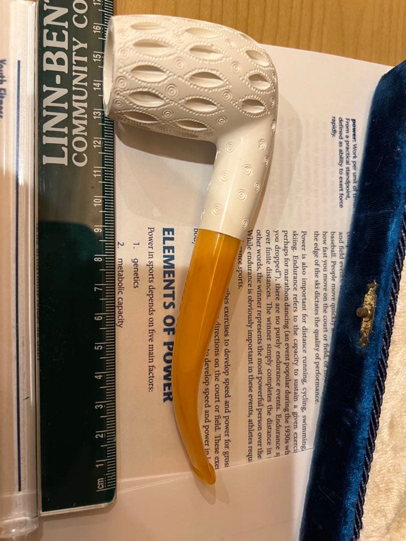 専用です　購入不可　メシャム　パイプ　２本　ケース付き