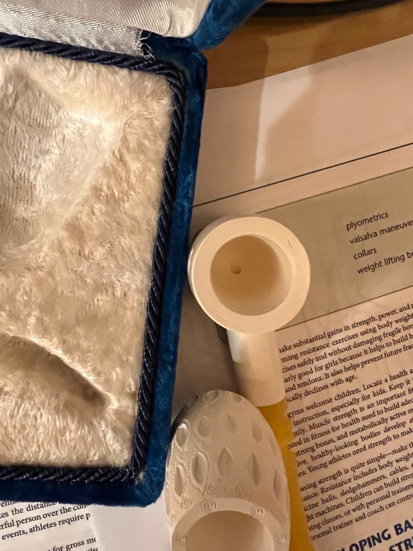 専用です　購入不可　メシャム　パイプ　２本　ケース付き