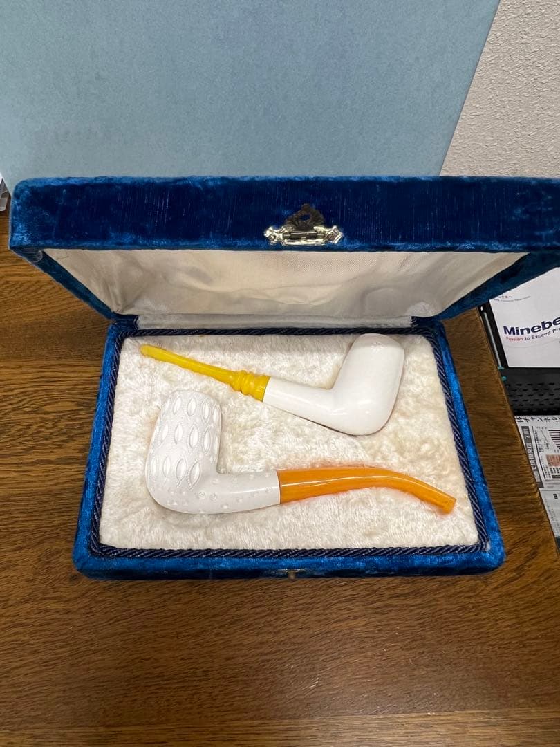 専用です　購入不可　メシャム　パイプ　２本　ケース付き