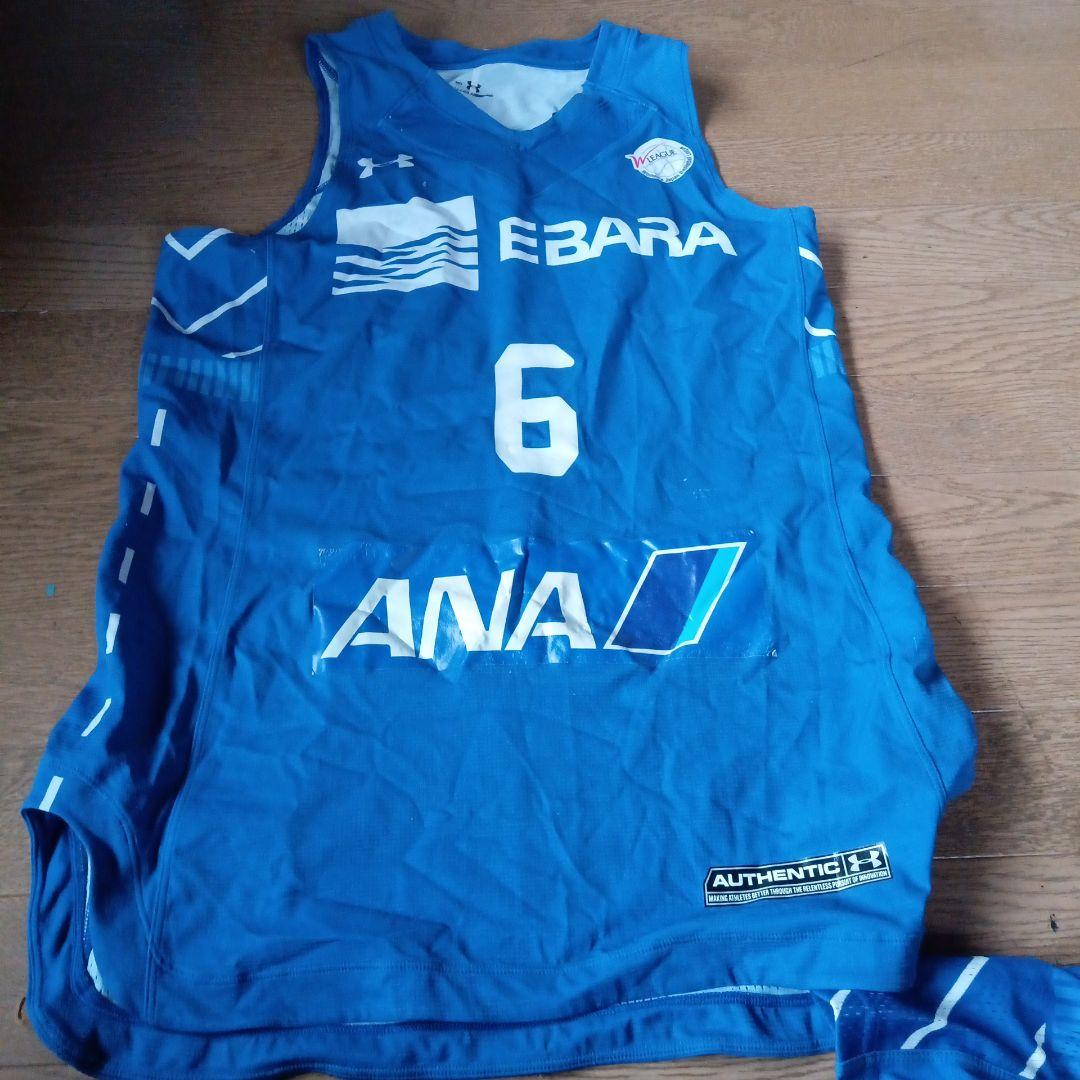 東京羽田ヴィッキーズユニフォーム上下6番星澤選手アンダーアーマー